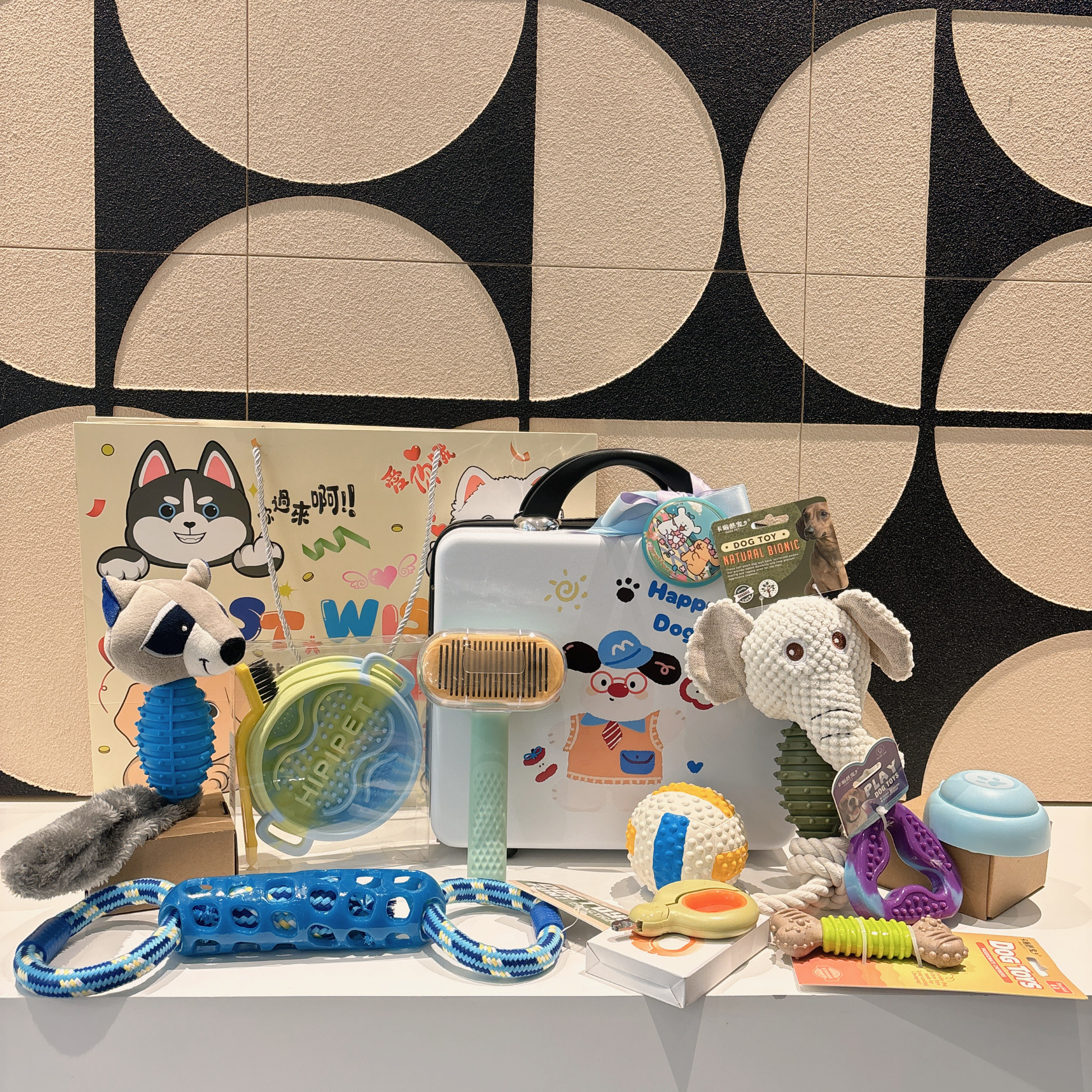 宠物生日伴手礼狗狗玩具宠物交流按钮狗狗说话互动训练发声按钮