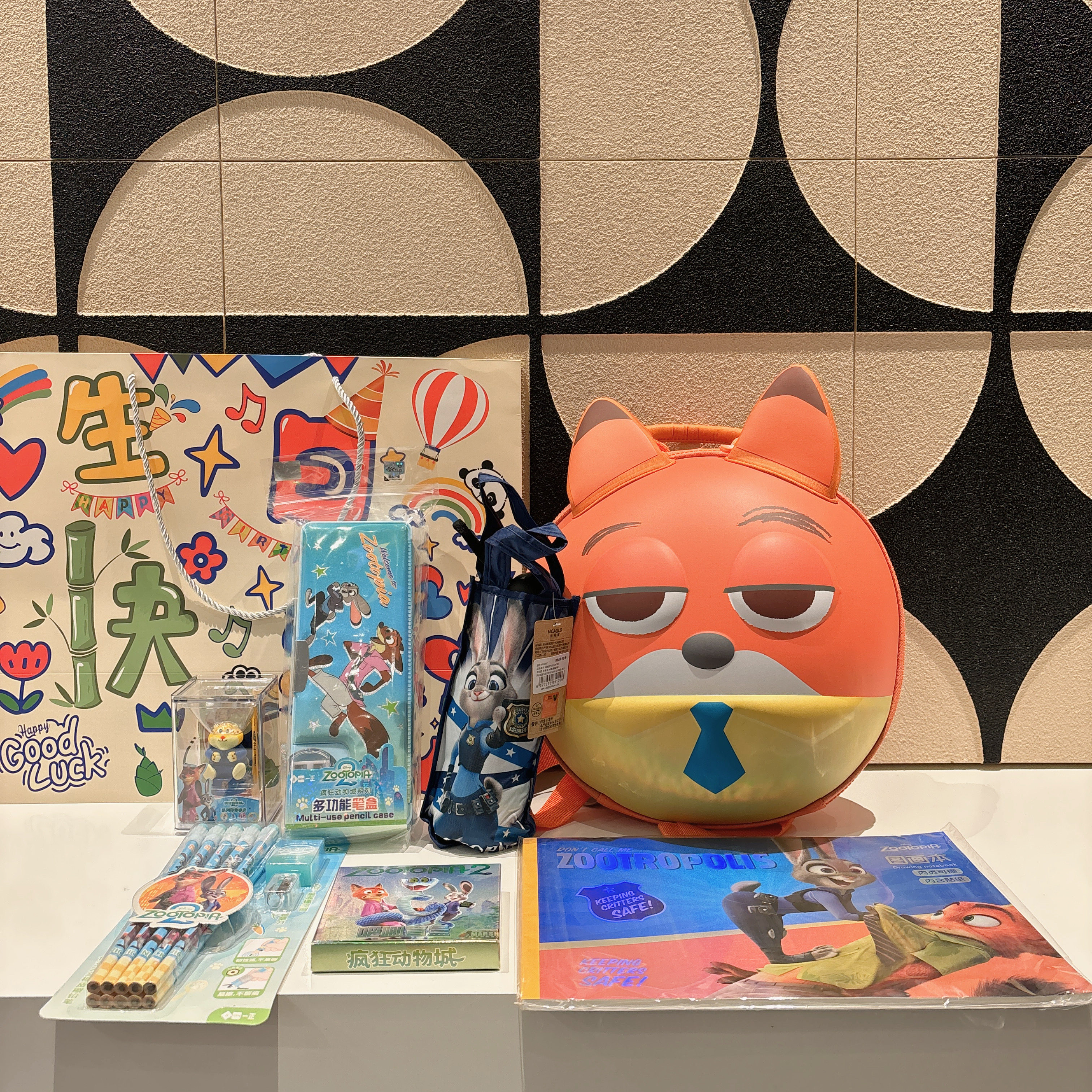 疯狂动物城书包礼品儿童生日伴手礼十岁生日礼品儿童节礼品开学礼