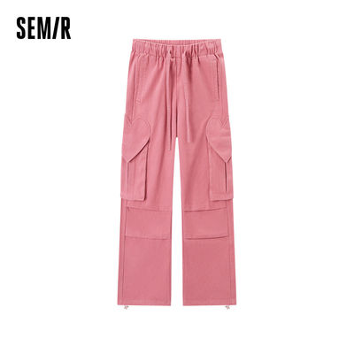 森马休闲工装裤女款休闲复古设计感百搭潮流裤子104723127057