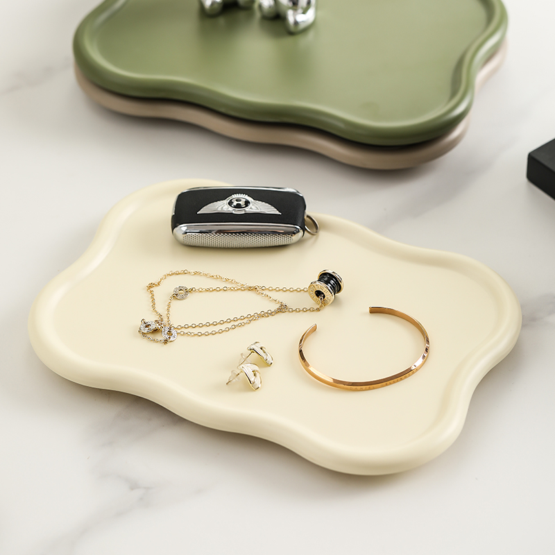 轻奢极简首饰收纳托盘