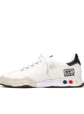 折扣MIHARA YASUHIRO/三原康裕 “Herbie”OG Sole帆布白色溶解鞋