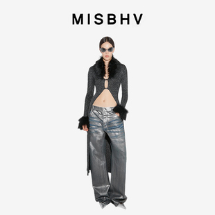 24秋 新品 MISBHV长款 针织开衫