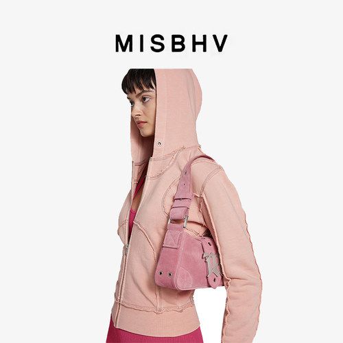 MISBHV 多色小号单肩包24 x 14 x 7 肩带46cm 虞书欣明星同款