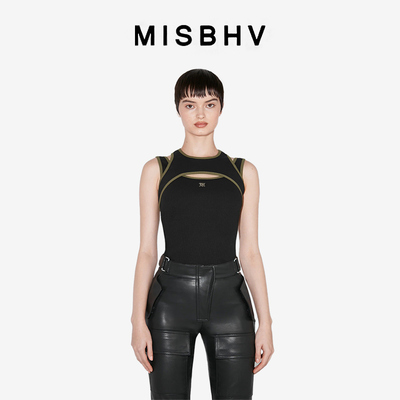 MISBHV 镂空罗纹背心 新品24秋