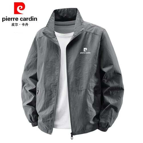 皮尔卡丹春秋男士外套宽松休闲款