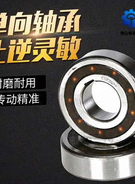 单向轴承CSK8 10 12  15  17  20  25  30 35  40 PP内外带槽