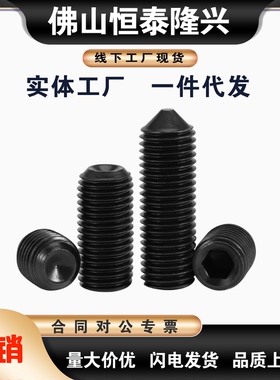 内六角平端紧定螺钉不锈钢 TAY02-M3M4M5-L4/5/6/8/10/12/16/20