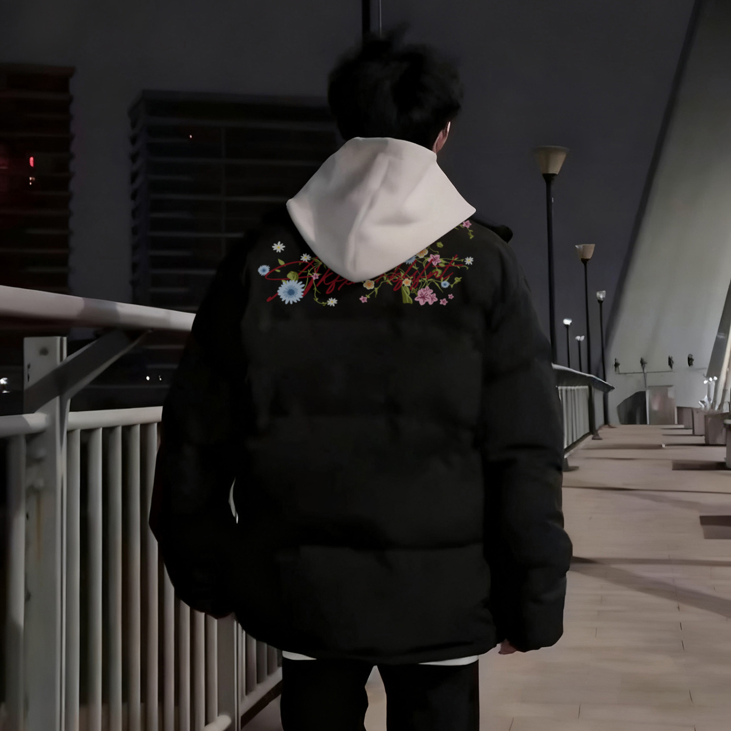 真维斯冬季保暖轻薄白鸭绒羽绒服