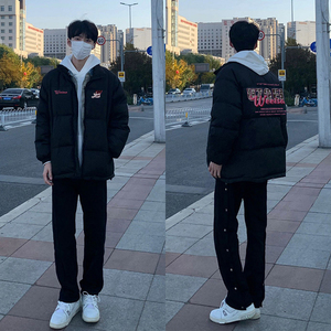 真维斯集团PINBALL痞帅休闲冬季棉服男小众美式加厚面包服外套潮