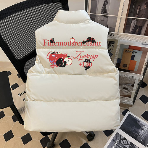 真维斯90白鸭绒美式量感羽绒马甲