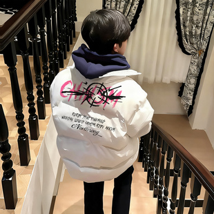 WASSUP90白鸭绒羽绒服2026新款男女痞帅个性美式保暖轻薄情侣外套