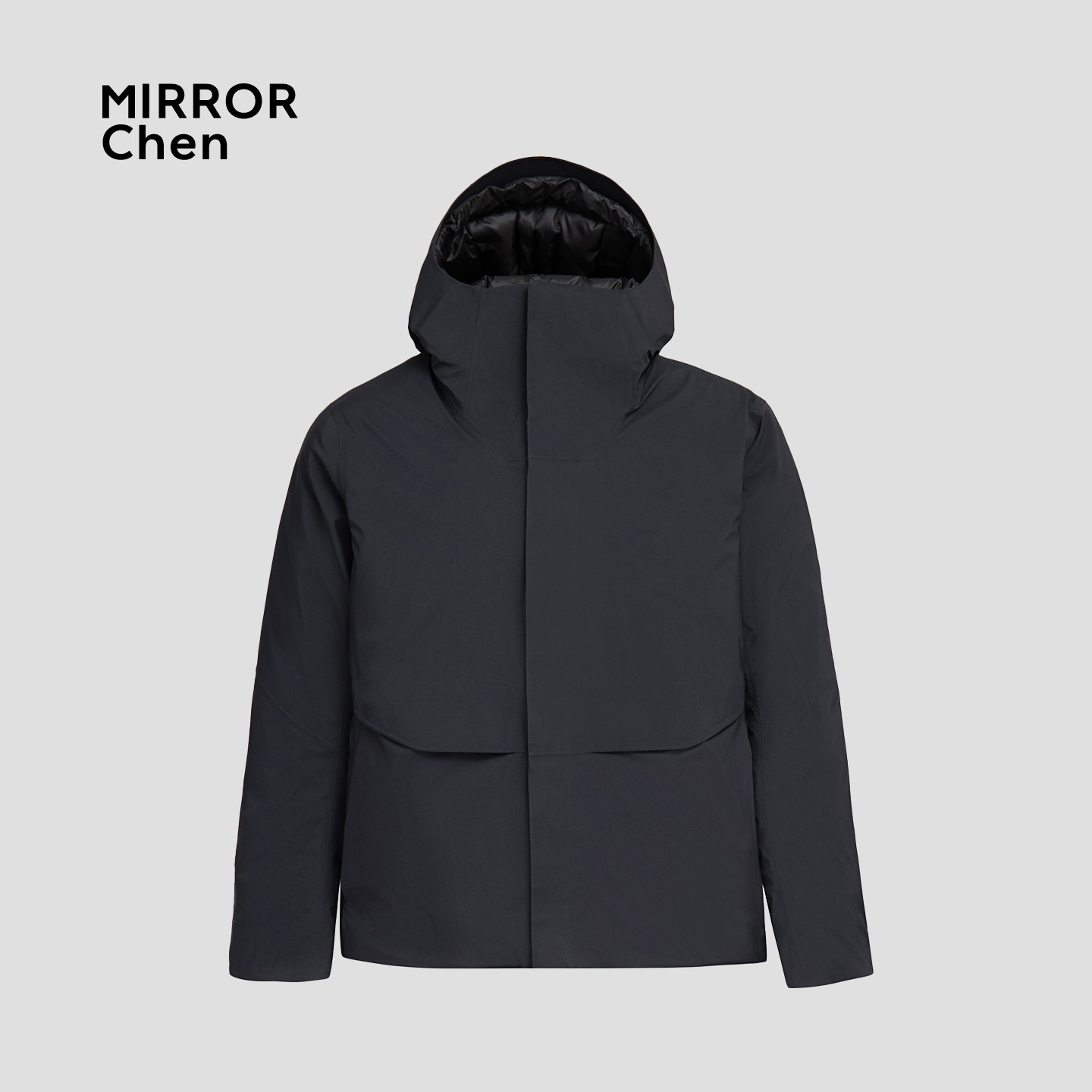 鹅绒羽绒服连帽夹克外套