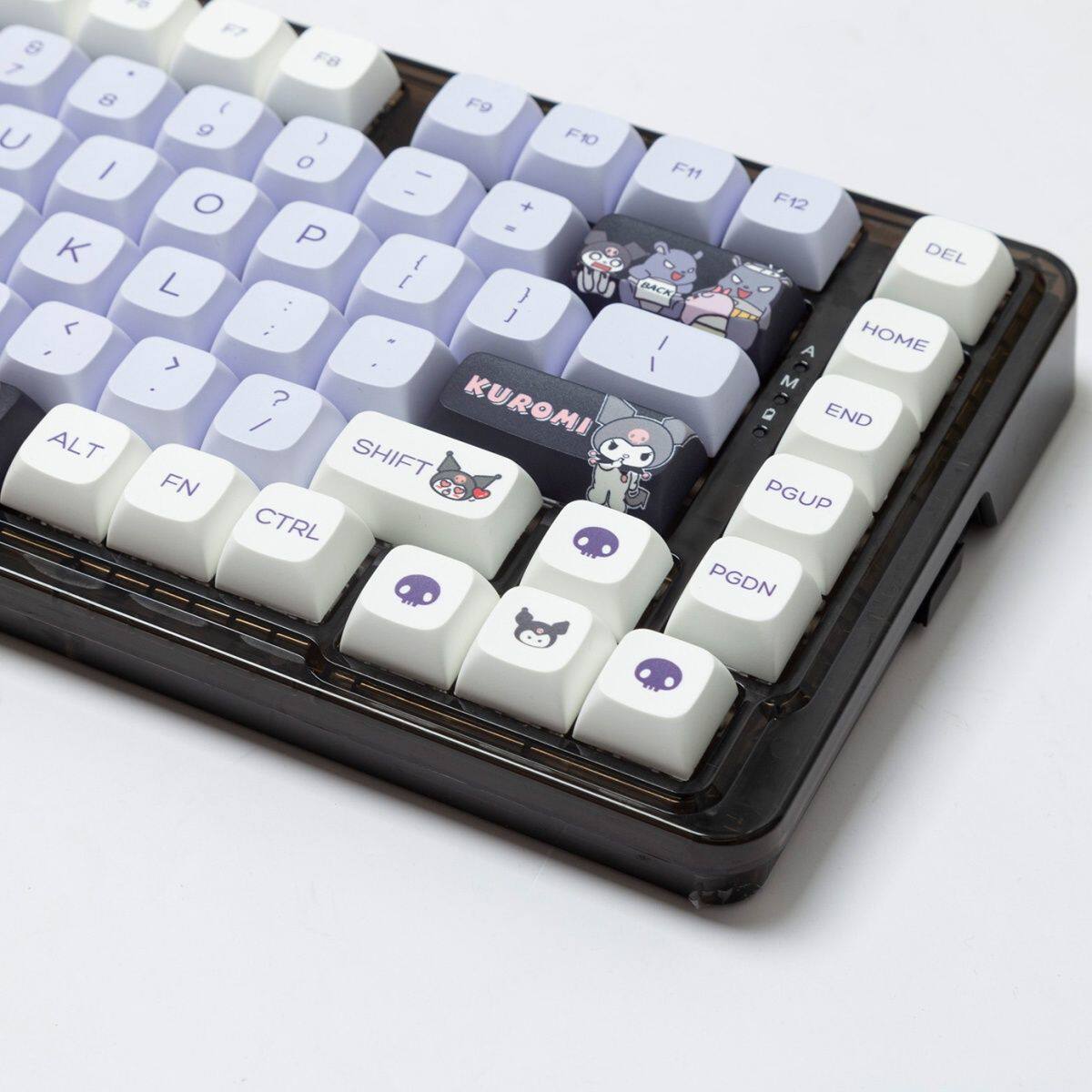 KULOMI KEYCAP XDA HEIGHT PBT MATERIAL PURPLE SUITABLE FOR ESC66 AKKO IKBC BELLY SPIRIT RK