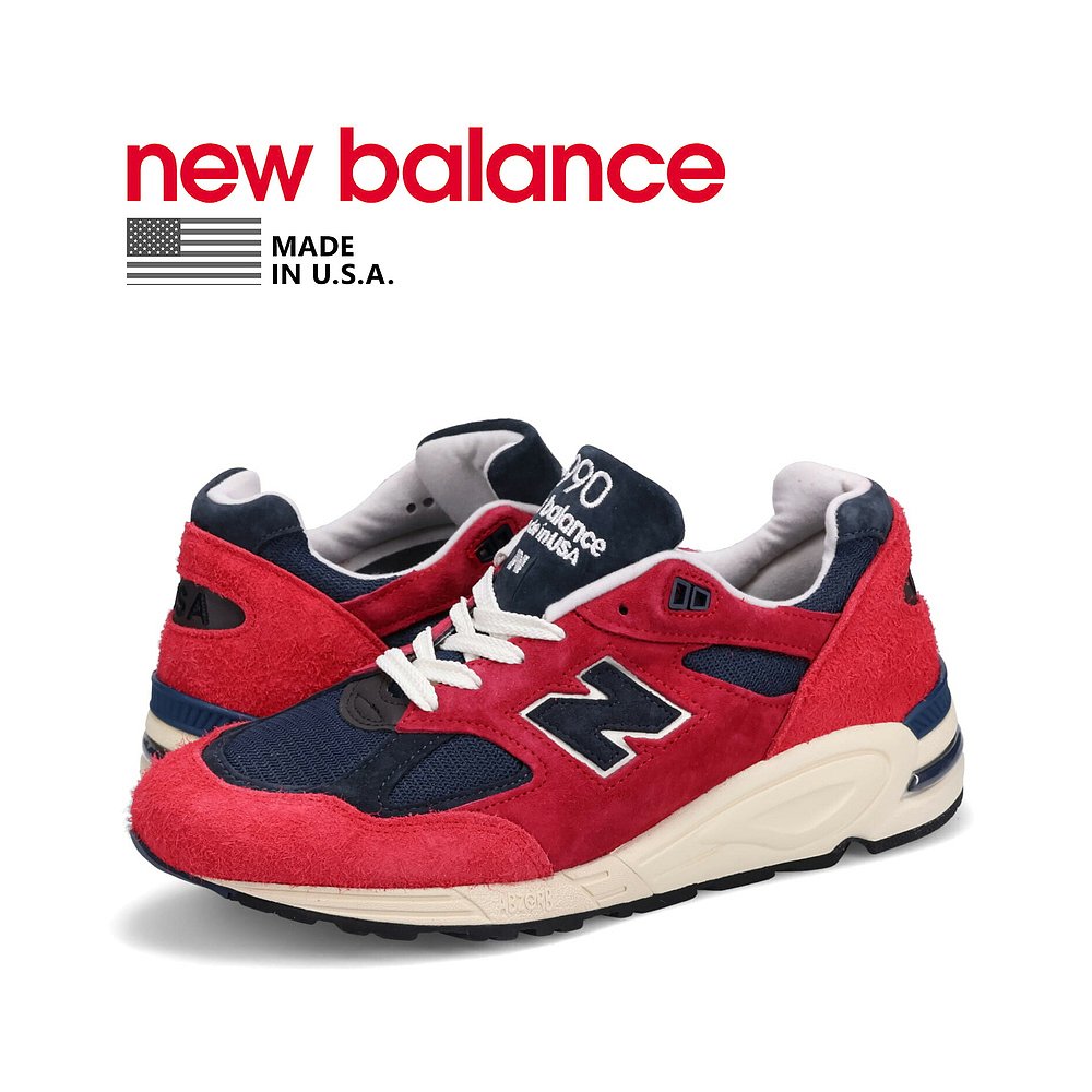 日本直邮 New Balance男式990v2复古美产休闲运动跑步鞋M990AD2