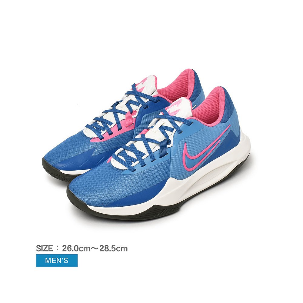 日本直邮NIKE 耐克 Precision VI男款蓝粉色篮球鞋休闲运动鞋