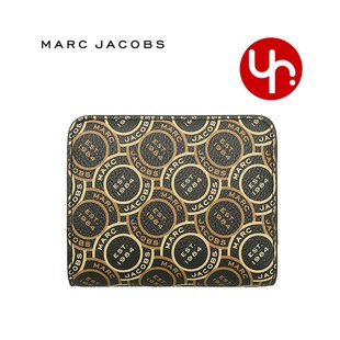 双折钱包S130M12FA22印章帆布迷你钱包 女式 Jacobs 日本直邮Marc