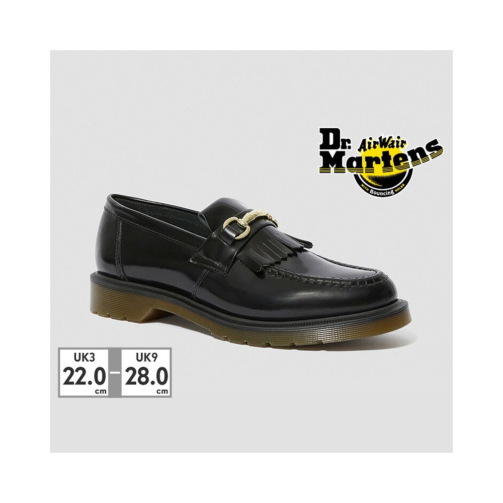 日本直邮Dr.Martens ADRIAN 蛇纹乐福鞋 女鞋 乐福鞋（豆豆鞋） 原图主图