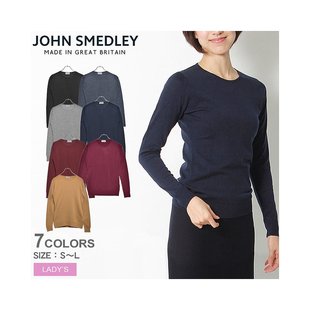 SMEDLEY 黑色黑色 Geranium 毛衣 JOHN Smedley 女式 日本直邮John