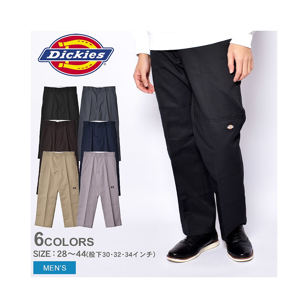 日本直邮Dickies 双膝85283工作裤美式休闲斜纹双膝工作裤 男装 休闲裤 原图主图