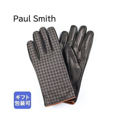 日本直邮Paul Smith 手套GLOVE CHECK 男士 x 415GL L02122 79 3