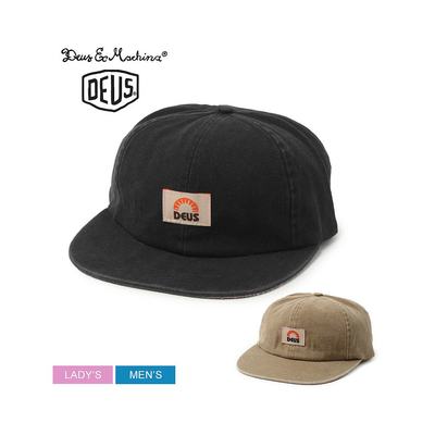 日本直邮DEUS EX MACHINA 犹他帆布帽男女款 UTAH CANVAS CAP DMF