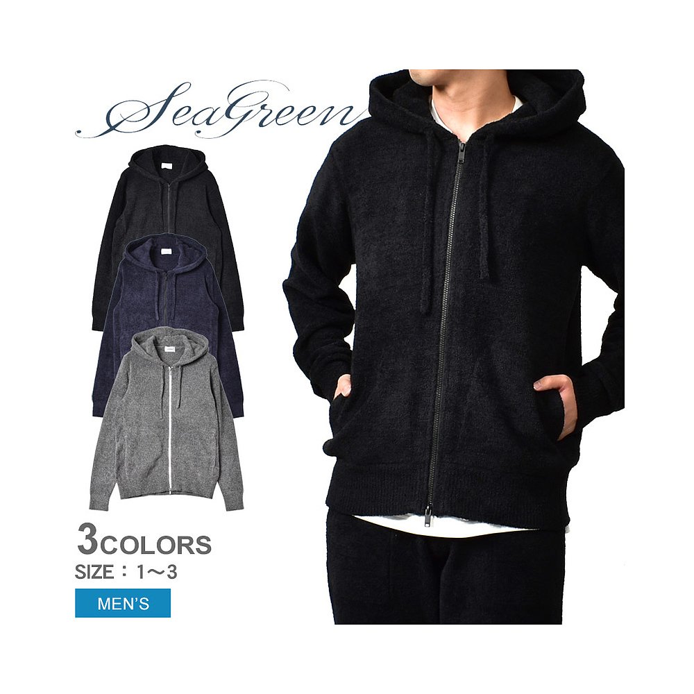 日本直邮Seagreen Parker SEAGREEN Moko Room Wear Hoodie男式-封面