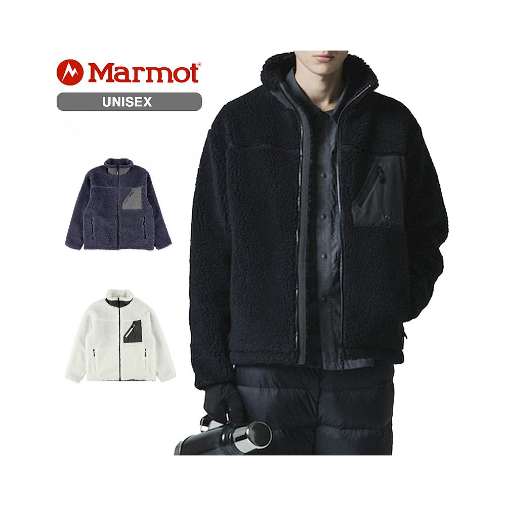 日本直邮Marmot SHEEP FLEECE JACKET Marmot羊绒夹克男女外套 t