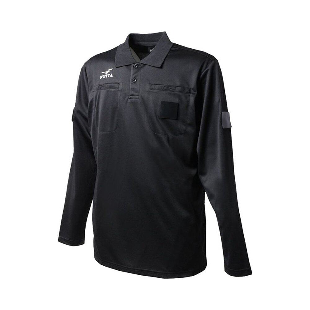 日本直邮finta 裁判长袖衬衫足球裁判服 ft5979-0500