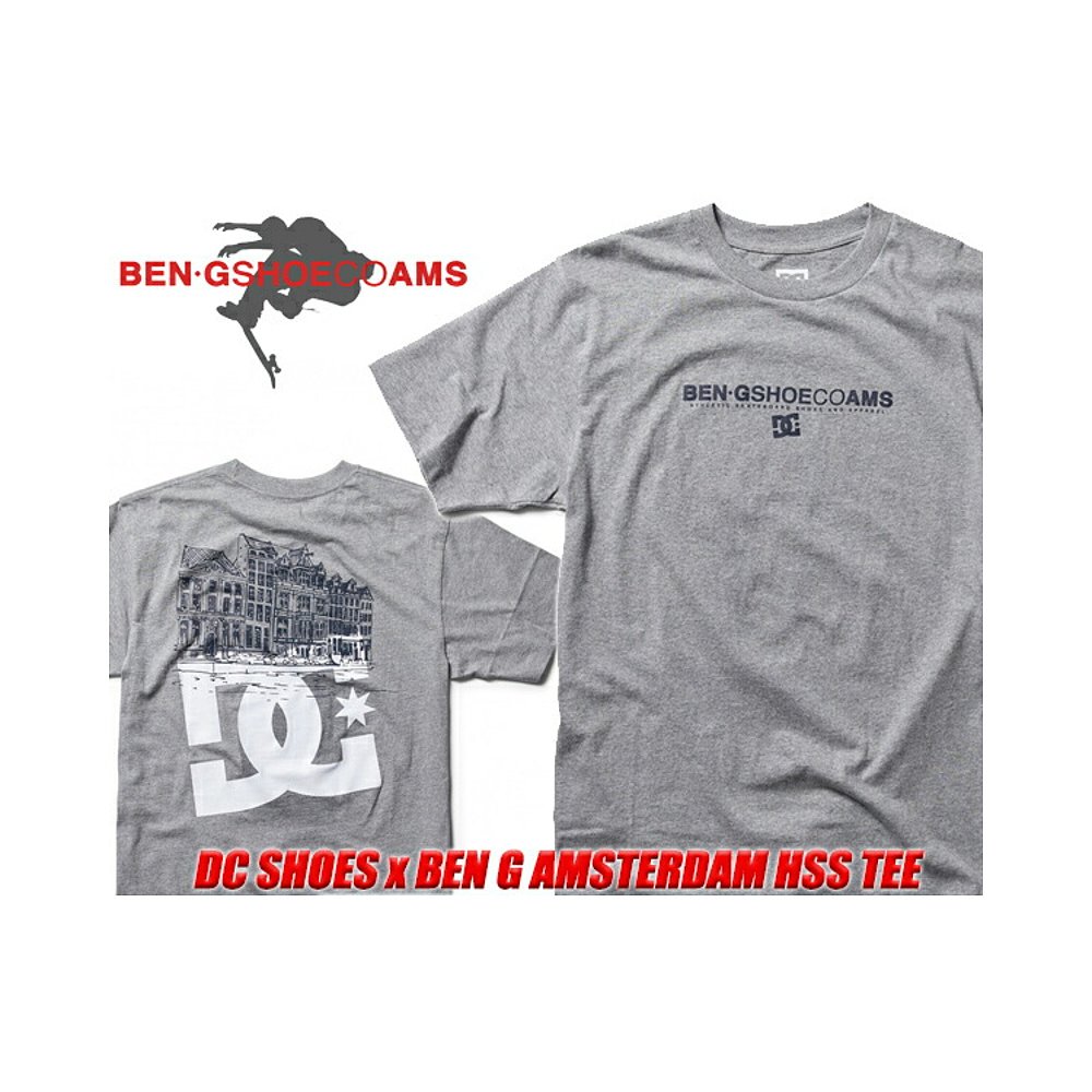 日本直邮DC SHOES BEN G AMSTERDAM HSS TEE dst234072-knfh T恤 男装 T恤 原图主图