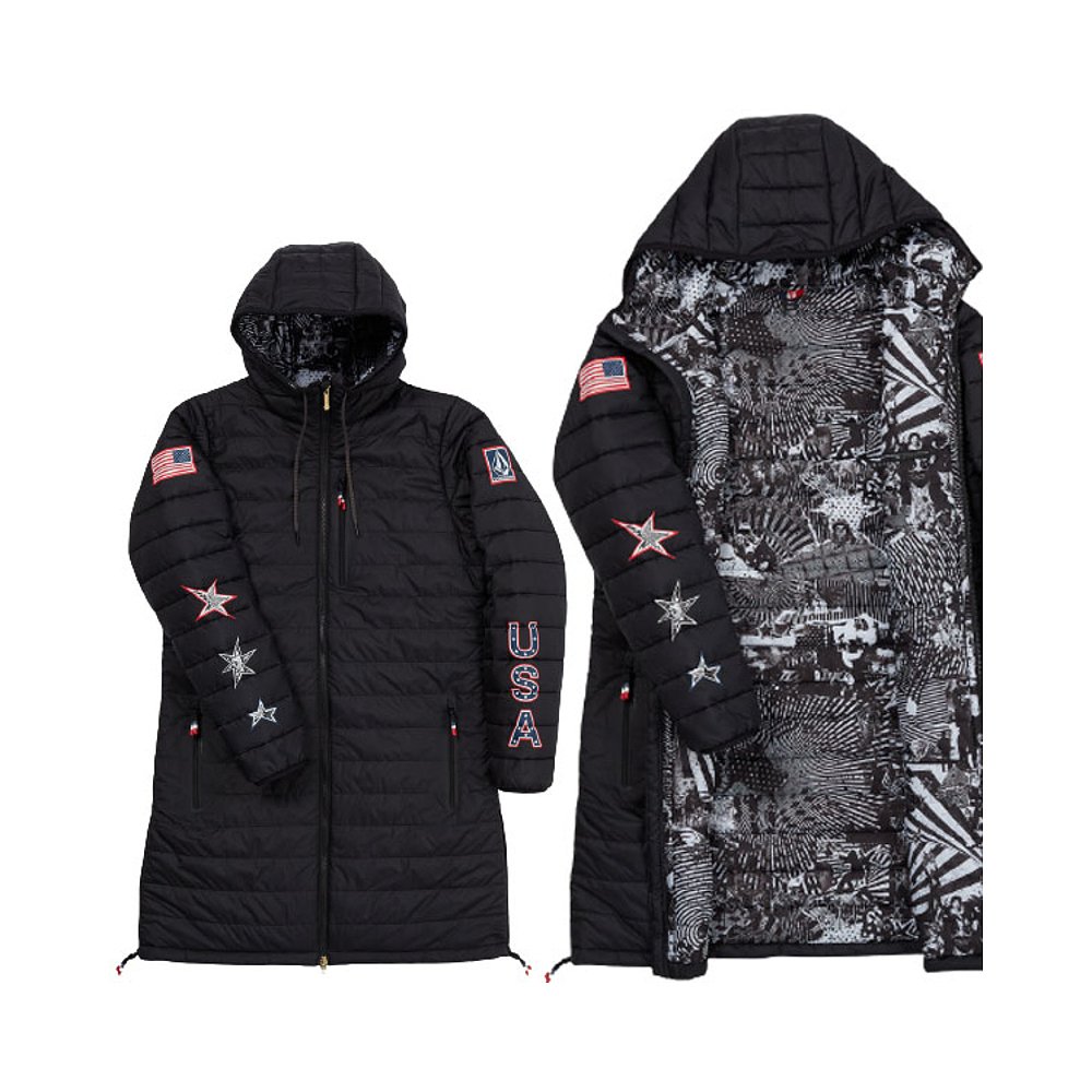 日本直邮VOLCOMVolcom USST TIA LONG SD夹克女士雪衣夹克单板滑2