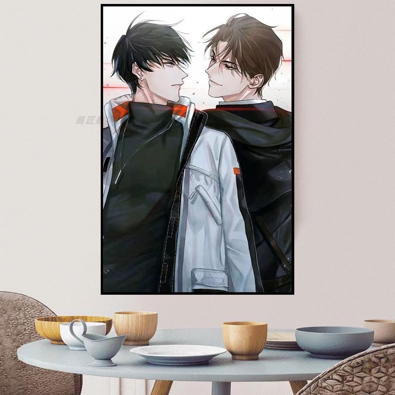 秦究游惑diy数字油画涂色装饰画