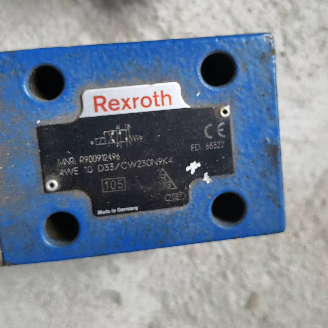 Rexr0th力士乐电磁阀型号4议价 也可为维修！！