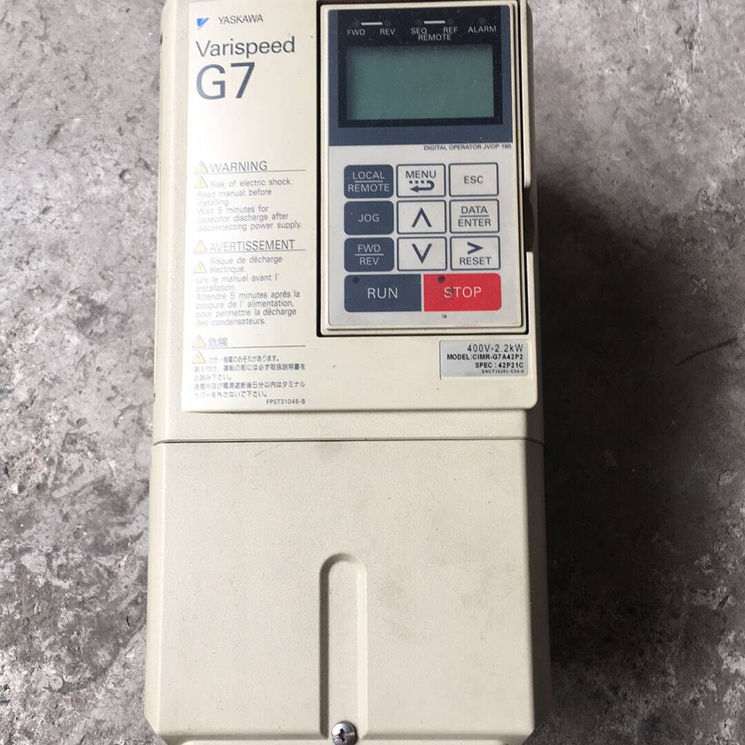 安川G7变频器cimr-g7a42p2 38议价 也可为维修!!