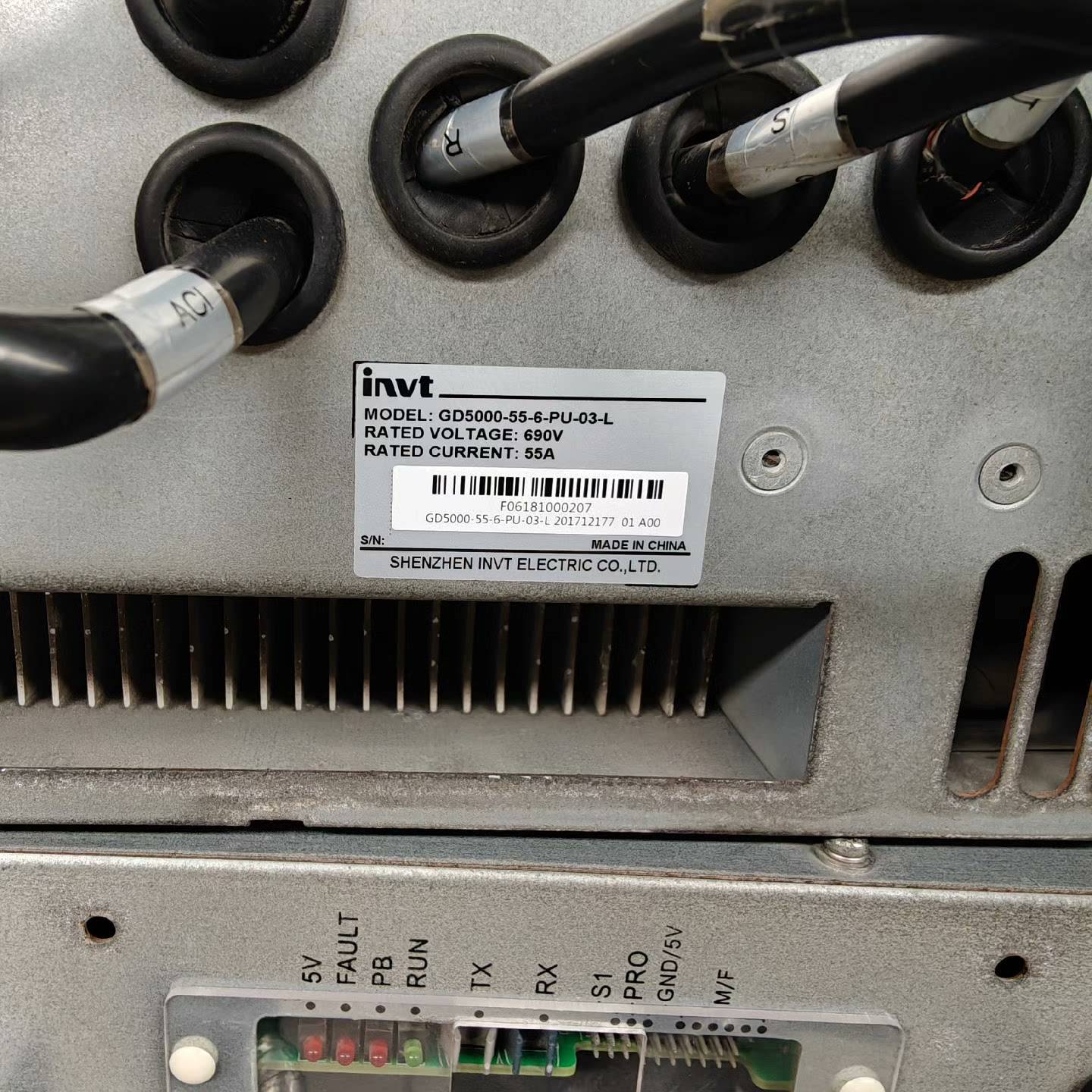 GD5000-055-6-PU-03-L英威腾高议价 也可为维修！！