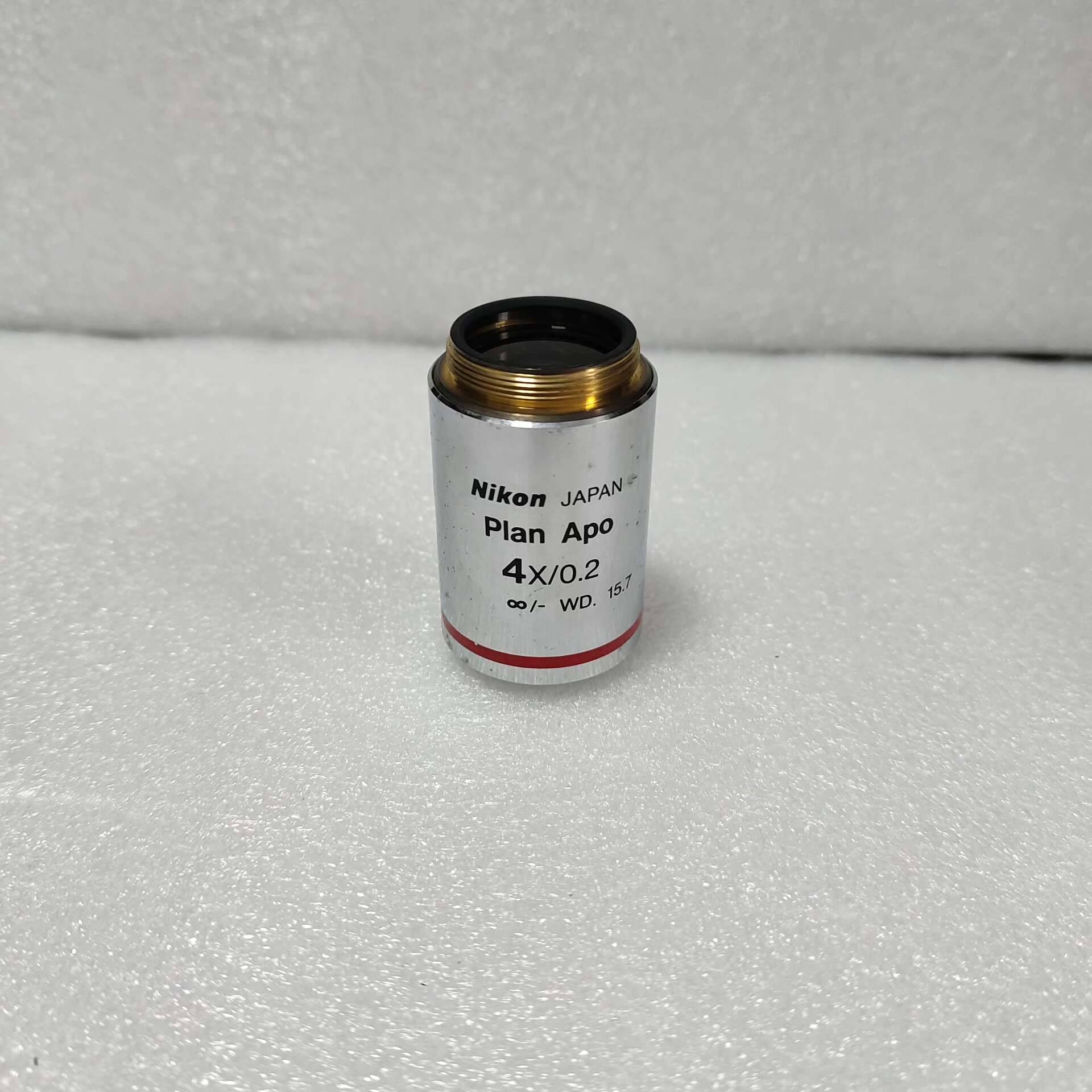 Nikon尼康Plan Apo 4x/0.2显微议价 也可为维修！！