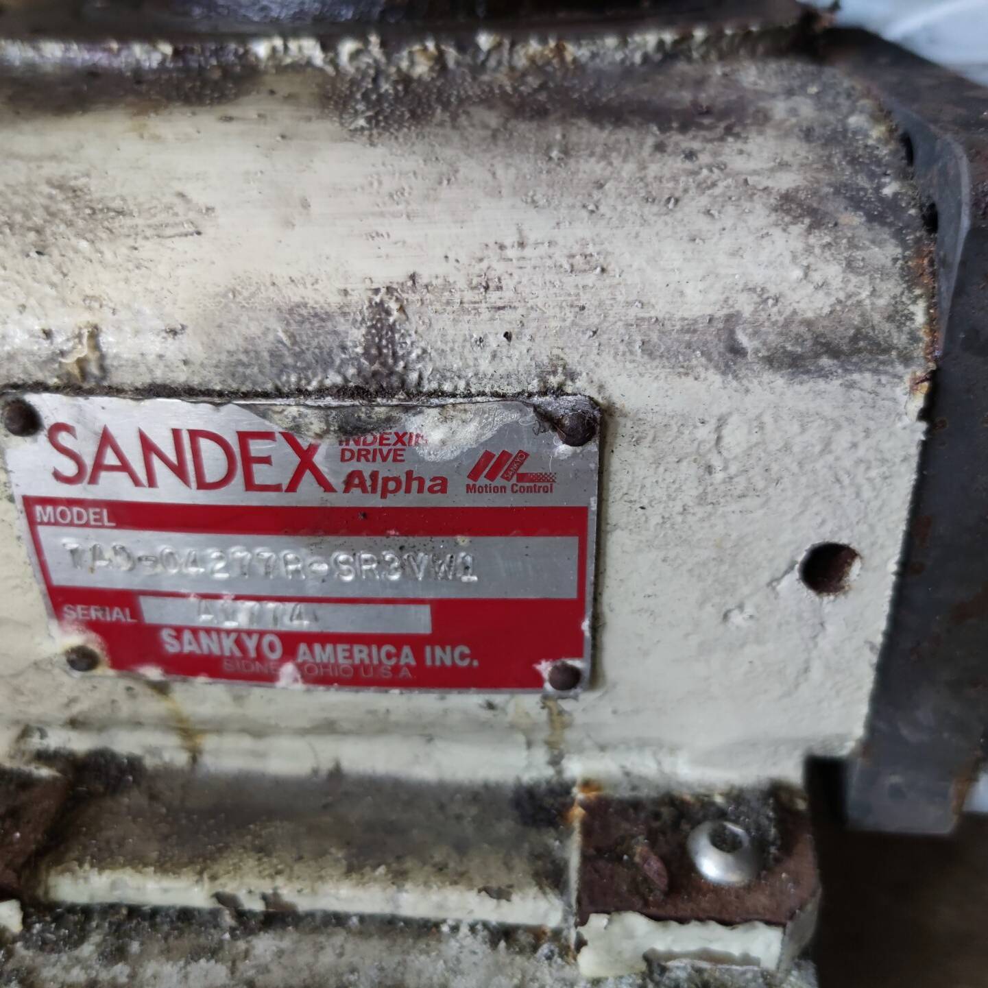 SANDEX凸轮分割器型号参议价 也可为维修！！