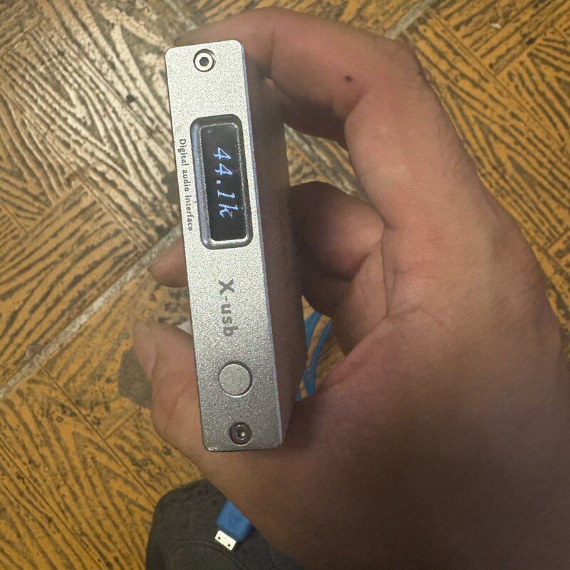 SMSL双木三林 音频解码器 屏幕划痕 功能正常 桌面解码耳放-议价