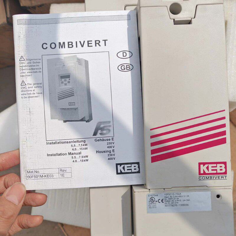 PLC KEB进口风电偏航变频器15F5C1E-Y50风机专用控制器-议价