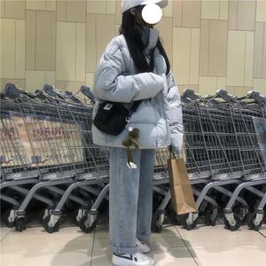 羽绒棉服女冬2023新款棉袄外套学生韩版宽松加厚棉衣面包服ins潮