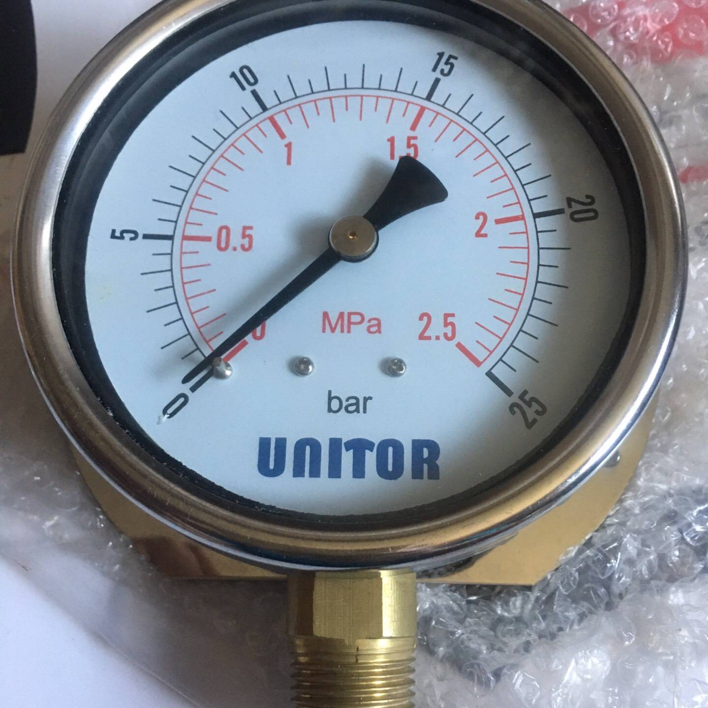 UNITOR PRESS GAUGE 0-25BAR议价 也可为维修!!