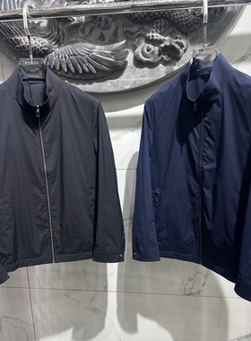 男士新款简约商务立领夹克 双色百搭通勤外套 LW21