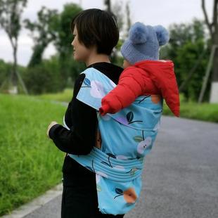 厂老式 背带四川传统后背背巾宝宝婴儿背薄贵州外出款 背袋简易云库