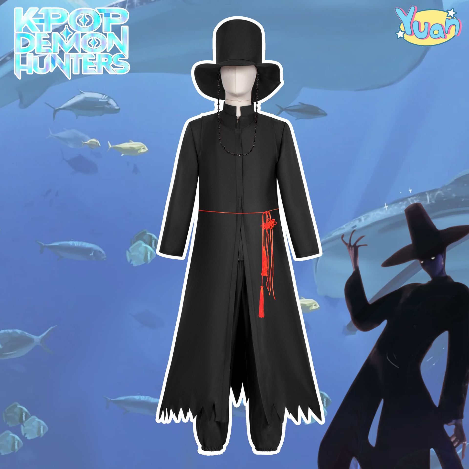猎魔女团cos服沙加男孩恶魔男团打歌服动漫游戏二次元cosplay服装