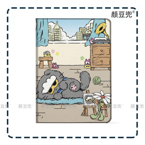 Bigbang权志龙周边ZOA周边Air6 7 8皮套13寸ipad10.2适用air4/57第11代三折书本保护壳pro11笔槽mini67小米78