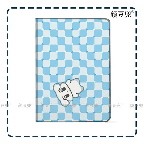 金玟庭咖喱狗 同款周边Air6 7 8皮套Pro13寸ipad10.2适用air4/57第十11代三折保护壳pro11笔槽mini567小米67