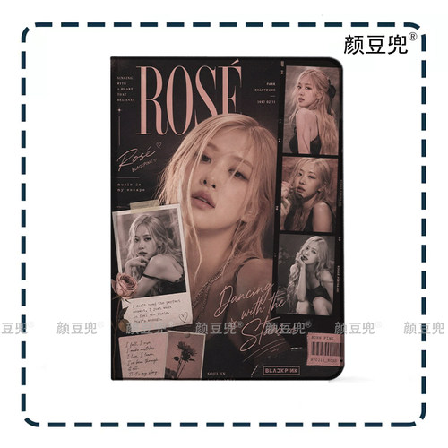 rose朴彩英blackpink  Air6 7 8皮套Pro13寸ipad10.2适用air4/57第十11代三折保护壳pro11笔槽mini567小米678