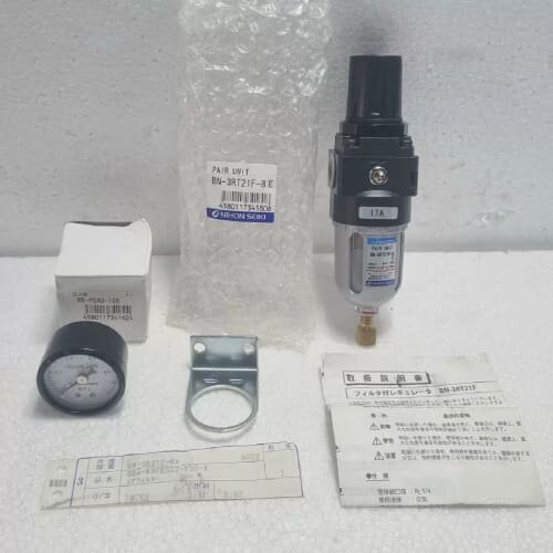 议价Nihon Seiki BN3RT21F8 Air Filter With Niscon Pressure Ga