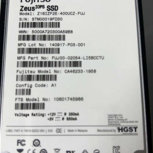 议价-Zeus IOPS SSD 400G 2.5 SAS Z16