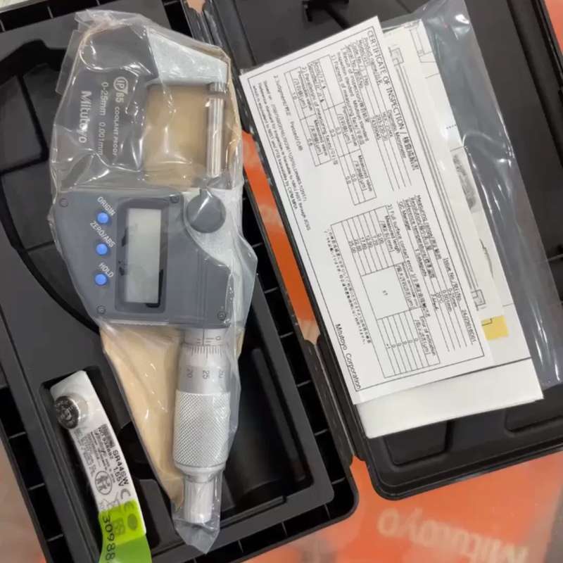 议价日本三丰数显千分尺293-230-30/0-25代SPC数据