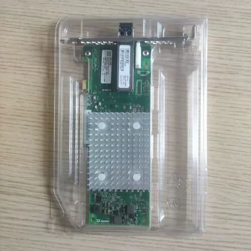 议价P9D93A SN1100Q 单口万兆光纤HBA网卡 伺服器PCI-E适配卡维修